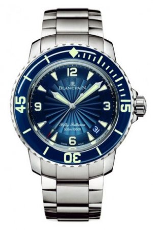 Réplique Blancpain Fifty Fathoms Fifty Fathoms Automatique Hommes 5015D-1140-71B Montre