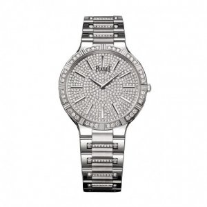 Réplique Piaget Dancer pave de diamants Cadran en or blanc 18K Homme G0A3 Montre