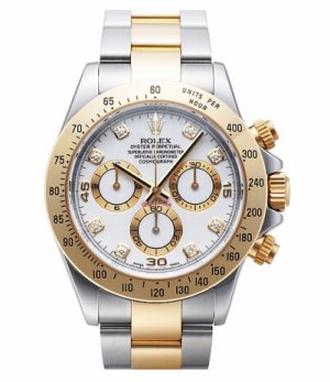 Rolex Daytona en acier et or blanc cadran