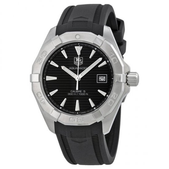 TAG Heuer Aquaracer Replique Noir Dial Acier WAY2110.FT8021 - Cliquez sur l'image pour la fermer