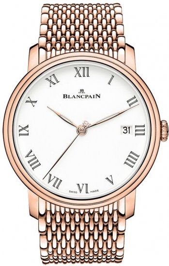 Réplique Blancpain Villeret 8 Days Automatique 42mm hommes 6630-3631-MMB Montre - Cliquez sur l'image pour la fermer