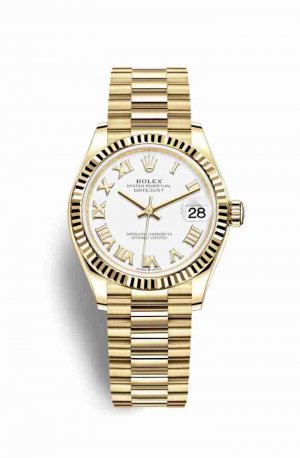 Copie de Rolex Datejust 31 jaune 18 ct 278278