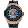 Hublot King Power Unico Or and Bleu 701.OQ.0119.HR