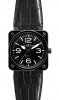 Réplique Ceramique Bell & Ross 46mm hommes automatiques BR 01-92 Ceramic Montre