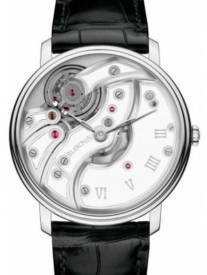 Réplique Blancpain Villeret Inverted Movement 6616-1527-55B Montre