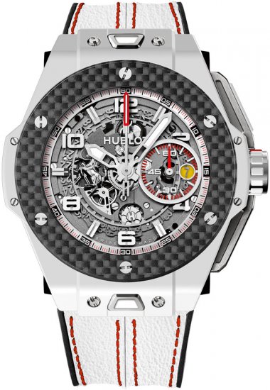 Hublot Big Bang Ferrari Blanc Ceramic Carbon 401.HQ.0121.VR - Cliquez sur l'image pour la fermer