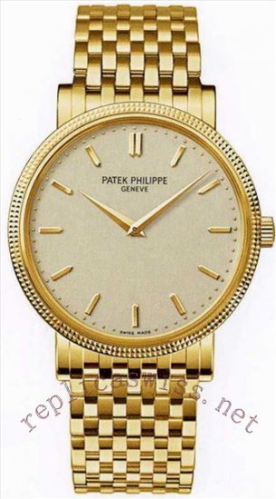 Réplique Patek Philippe Calatrava jaune 18K Homme 5120/1J Montre - Cliquez sur l'image pour la fermer