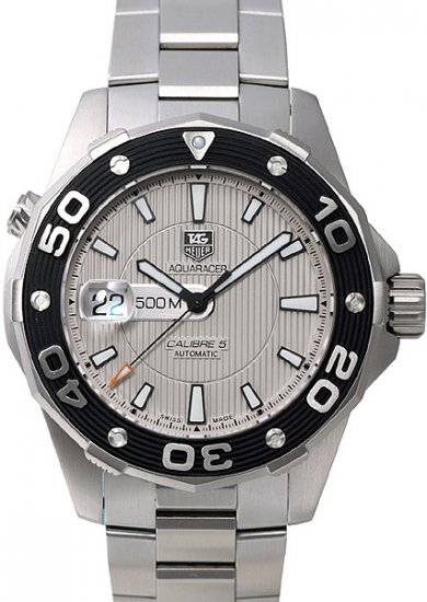 Tag Heuer Aquaracer Calibre 500 M 5Automatic 43 mm - Cliquez sur l'image pour la fermer