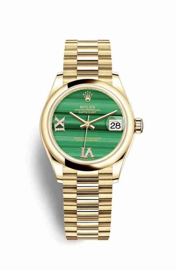 Copie de Rolex Datejust 31 jaune 18 ct 278248 Malachite en semble Cadran - Cliquez sur l'image pour la fermer