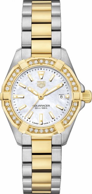 Copie de Tag Heuer Aquaracer Mes dames Jaune 18K et Acier WBD1421.BB0321