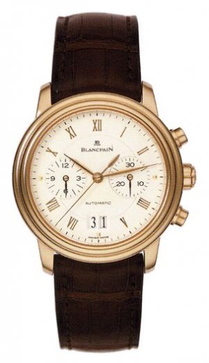 Réplique Blancpain Villeret chronographe Large Date - 38mm hommes 6885-3642-55B Montre