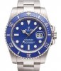 Réplique Rolex Submariner Date bleu Bezel et Dial 116619LB Montre