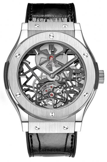 Hublot Classic Fusion Skeleton Tourbillon 45mm 505.NX.0170.LR Mo - Cliquez sur l'image pour la fermer