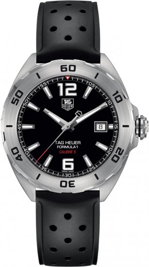 TAG Heuer Formula 1 Replique Noir Dial Noir Rubber WAZ2113FT8023 - Cliquez sur l'image pour la fermer