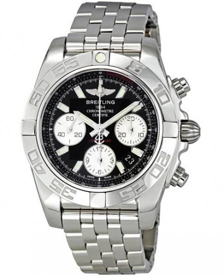 Réplique Breitling Chronomat 41 Automatique Noir cadran AB014012/BA52 Montre - Cliquez sur l'image pour la fermer