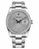 Réplique Rolex Datejust 36mm Stainless Steel Silver cadran d'onde 116244 SWDAO Montre