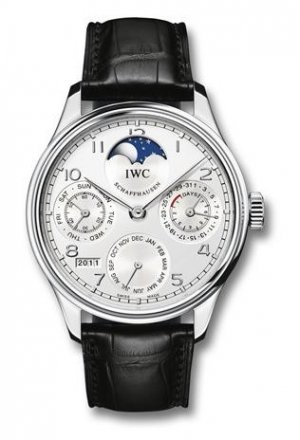 Réplique IWC Portuguese Calendrier perpetuel Platinum IW502305 Montre