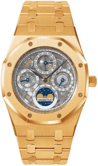 Audemars Piguet Royal Oak Quantieme Perpetuel Squelette Montre H - Cliquez sur l'image pour la fermer