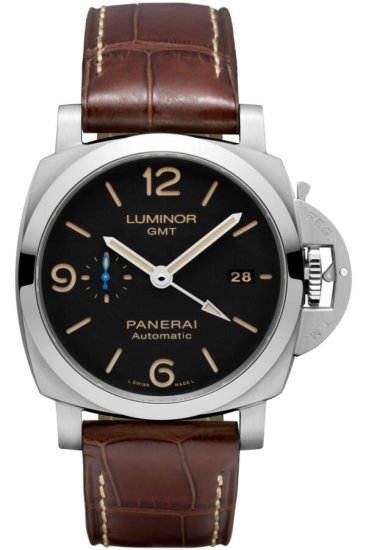 Copie de Panerai Luminor 1950 3 Jours GMT Acciaio 44mm PAM01320 - Cliquez sur l'image pour la fermer