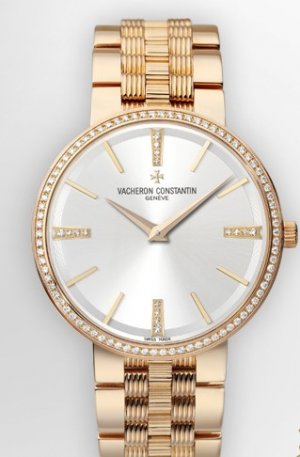 Réplique Vacheron Constantin Patrimony Traditionnelle gold bracelet 81577 Montre