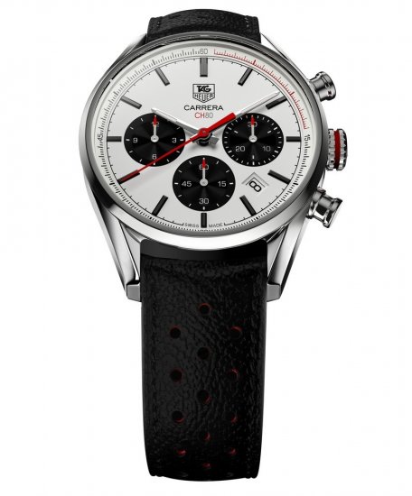 Réplique TAG Heuer Carrera Calibre CH 80 Chronographe 41mm acier CBA2111.FC6347 Montre - Cliquez sur l'image pour la fermer