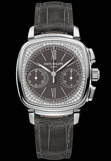 Réplique Patek Philippe Ladies First Chronographe or blanc 7071G-010 Montre - Cliquez sur l'image pour la fermer