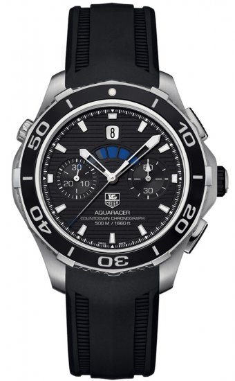 Tag Heuer Aquaracer Calibre 72 Countdown 500m Chronographe - Cliquez sur l'image pour la fermer