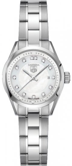 Réplique TAG Heuer Carrera Diamond cadran 27mm dames WV1411.BA0793 Montre - Cliquez sur l'image pour la fermer