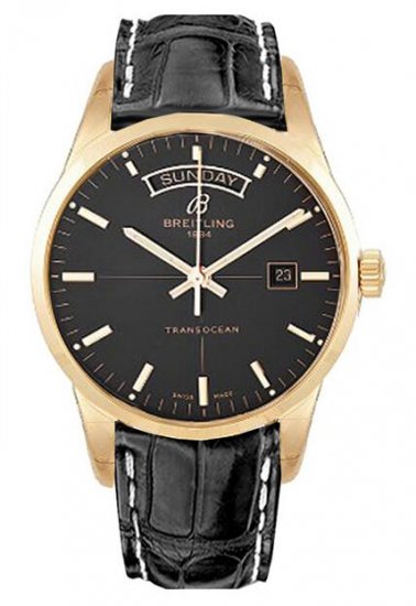 Breitling Transocean Day Montre Date - Cliquez sur l'image pour la fermer