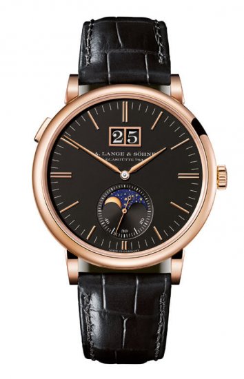 Copie de A. Lange & Sohne Saxonia Rose/Noir 384.031 - Cliquez sur l'image pour la fermer