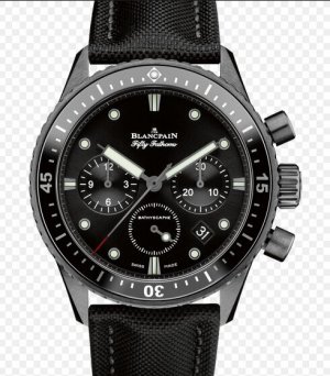 Réplique Blancpain Fifty Fathoms Bathyscaphe Chronographe Flyback Hommes 5200-0130-B52A Montre