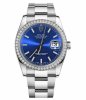 Réplique Rolex Datejust en acier inoxydable de 36mm Cadran bleu 116244 BLIO Montre