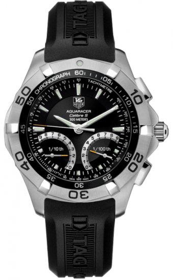 Tag Heuer Aquaracer Calibre S Chronographe Homme Montre - Cliquez sur l'image pour la fermer