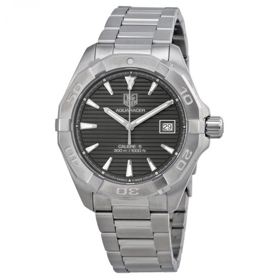 TAG Heuer Aquaracer Replique Anthracite Guilloche Acier inoxydable WAY2113.BA0910 - Cliquez sur l'image pour la fermer