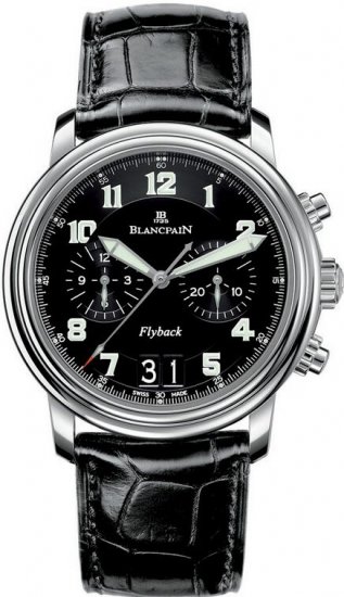 Blancpain Leman Chronographe Flyback Grande Date & - Cliquez sur l'image pour la fermer