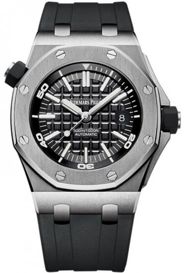 Audemars Piguet Royal Oak Offshore Diver - Stainless Watch - Cliquez sur l'image pour la fermer