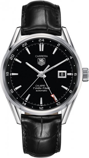 Réplique TAG Heuer Carrera Calibre 7 Twin-time automatique 41 mm WAR2010.FC6266 Montre - Cliquez sur l'image pour la fermer