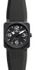 Réplique Carbone Bell & Ross 42mm hommes automatiques BR 03-92 CARBON Montre