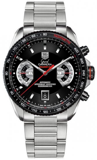 Réplique TAG Heuer Gret Carrera Calibre 17 RS Automatique chronographe CAV511C.BA0904 Montre - Cliquez sur l'image pour la fermer