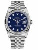 Réplique Rolex Datejust 36mm Blue Steel Dial Jubile Bracelet 116234 BLDJ Montre