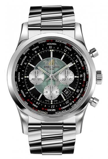 Breitling Transocean Chronographe Montre Unitime - Cliquez sur l'image pour la fermer