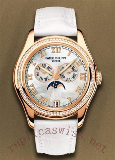 Réplique Patek Philippe Complicated dames Moon Phase diamant 4936R Montre - Cliquez sur l'image pour la fermer