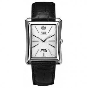 Réplique Piaget Emperador cadran argente or blanc 18 carats Homme G0A3212 Montre