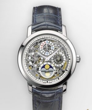 Réplique Vacheron Constantin Patrimony Traditionnelle openworked perpetual Montre