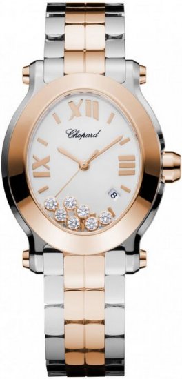 Réplique Chopard Happy Sport Ovale Quartz Femme 278546-6003 Montre - Cliquez sur l'image pour la fermer