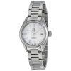 TAG Heuer Carrera Replique blanc Mere de Pearl Dial Acier inoxydable Dame Montre WAR2411.BA0776