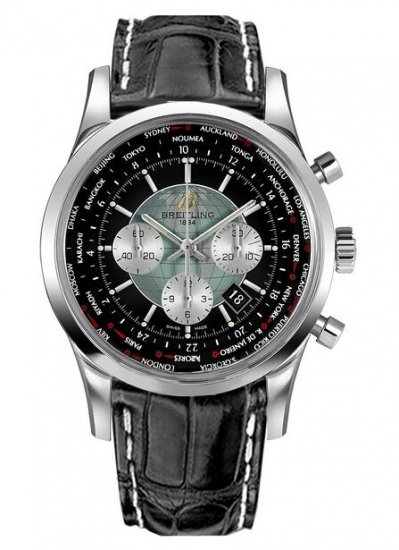 Breitling Transocean Chronographe Montre Unitime - Cliquez sur l'image pour la fermer