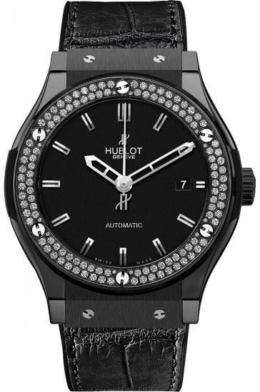 Hublot Classic Fusion black Magic Diamants 511.CM.1170.LR.1104 - Cliquez sur l'image pour la fermer