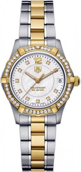 Tag Heuer Aquaracer Diamond Dial and Bezel 32 mm - Cliquez sur l'image pour la fermer