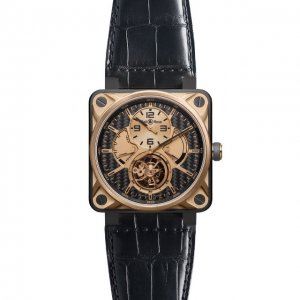 Réplique Bell & Ross tourbillon OR ROSE BR 01 TOURBILLON PINK GOLD Montre